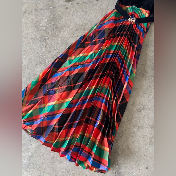 Vintage 70s Halter Midi/Maxi PBJ Petites Dress size 9 - Picture 3 of 6